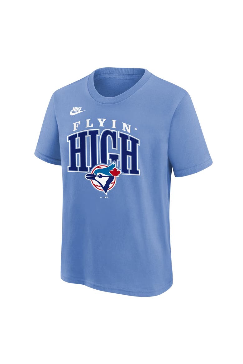 Youth Nike  Powder Blue Toronto Blue Jays Hometown Collection T-Shirt, Alternate, color, Powder Blue
