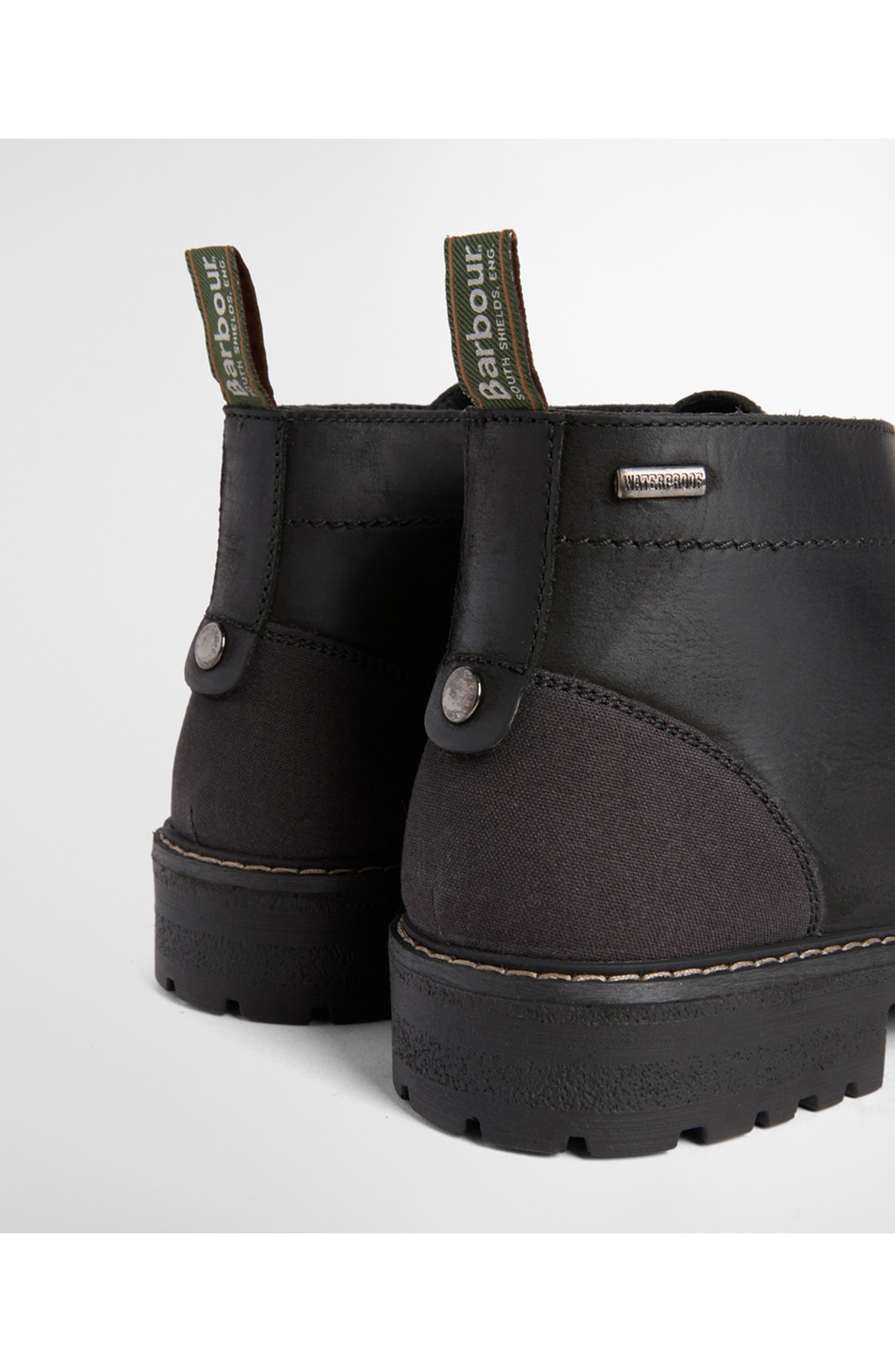 Shawdon Waterproof Chukka Boot, Alternate, color, BLACK