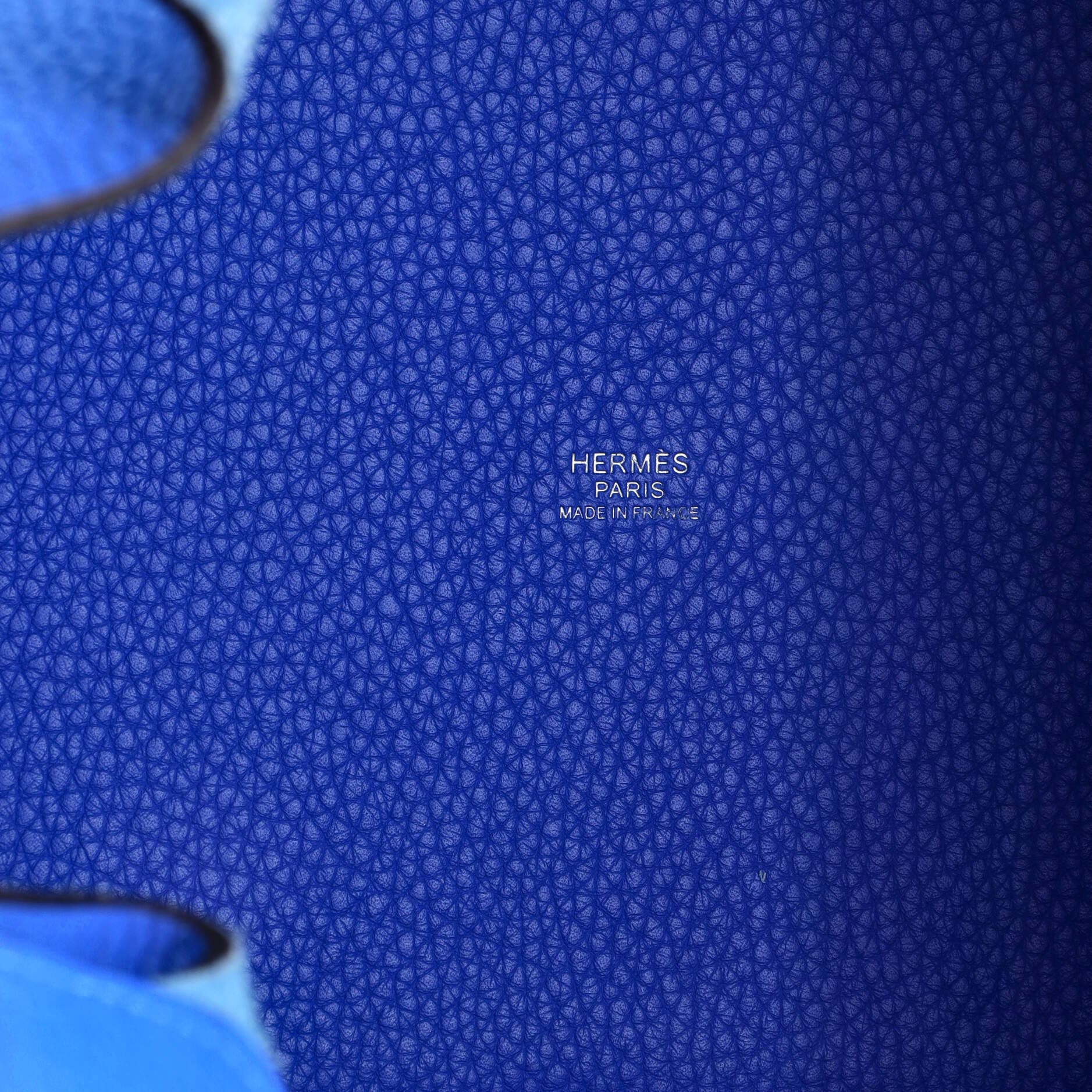 Pre-Owned Hermes Picotin Lock Bag Clemence MM, Alternate, color, Bleu Hydra