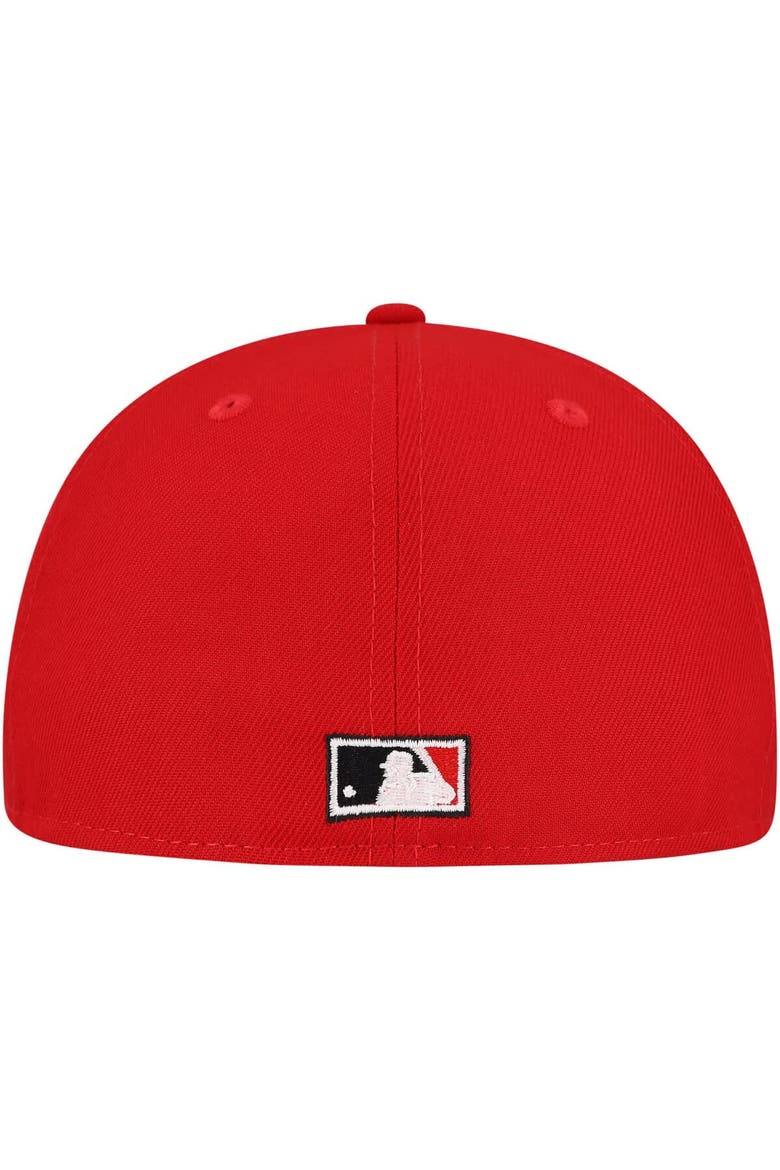 Men's New Era Red Cincinnati Reds  Duo Logo 2.0 59FIFTY Fitted Hat, Alternate, color, Red