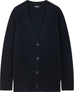 GOBI Mongolian Cashmere Relaxed-Fit Cashmere Cardigan