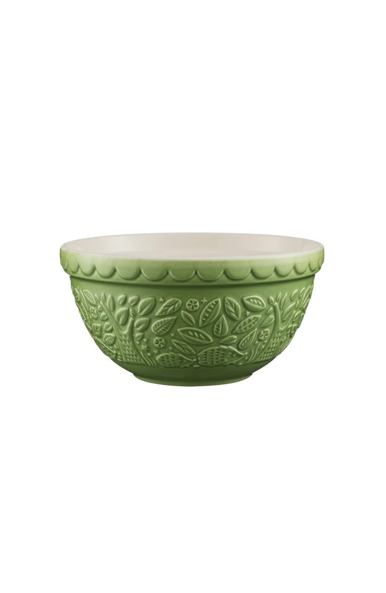 MASON CASH In The Forest Hedgehog Size 30 Mixing Bowl, Green, 1.15 Quart, Main, color, Green