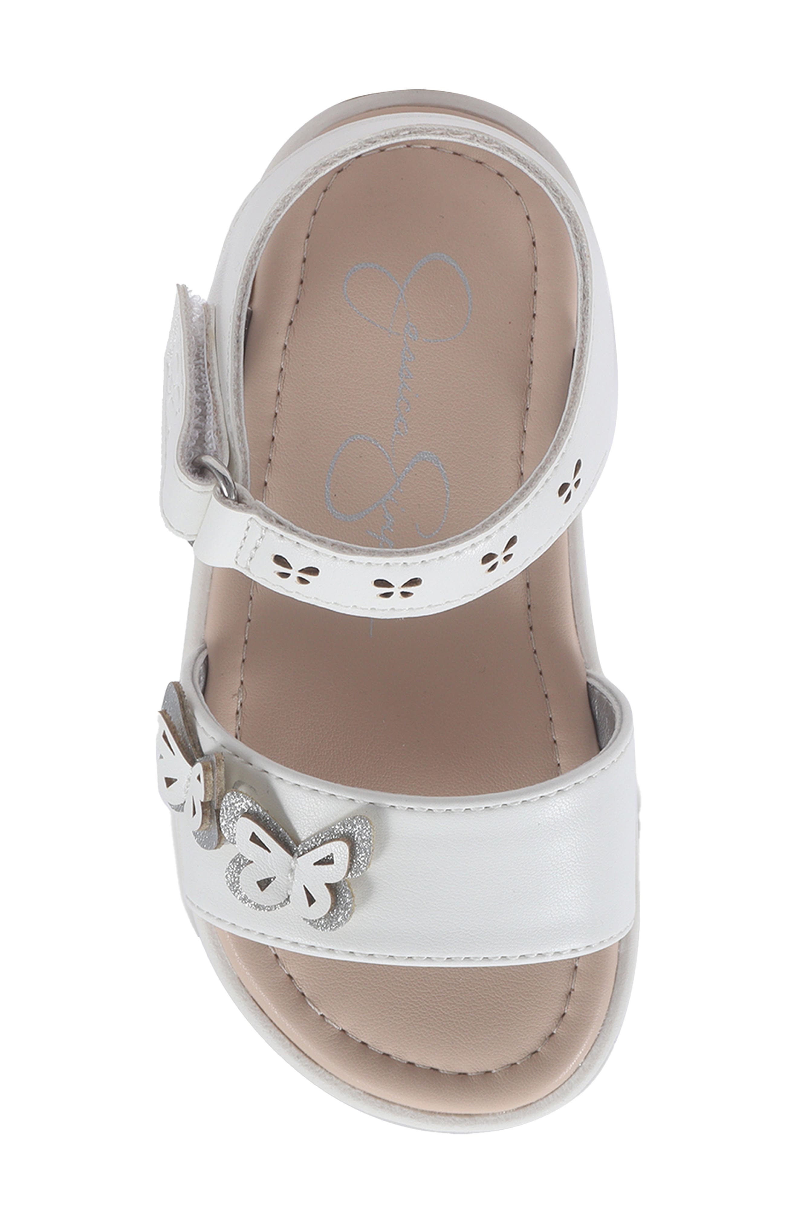Jessica Simpson Kids' Tia Heather Butterfly Sandal, Alternate, color, 