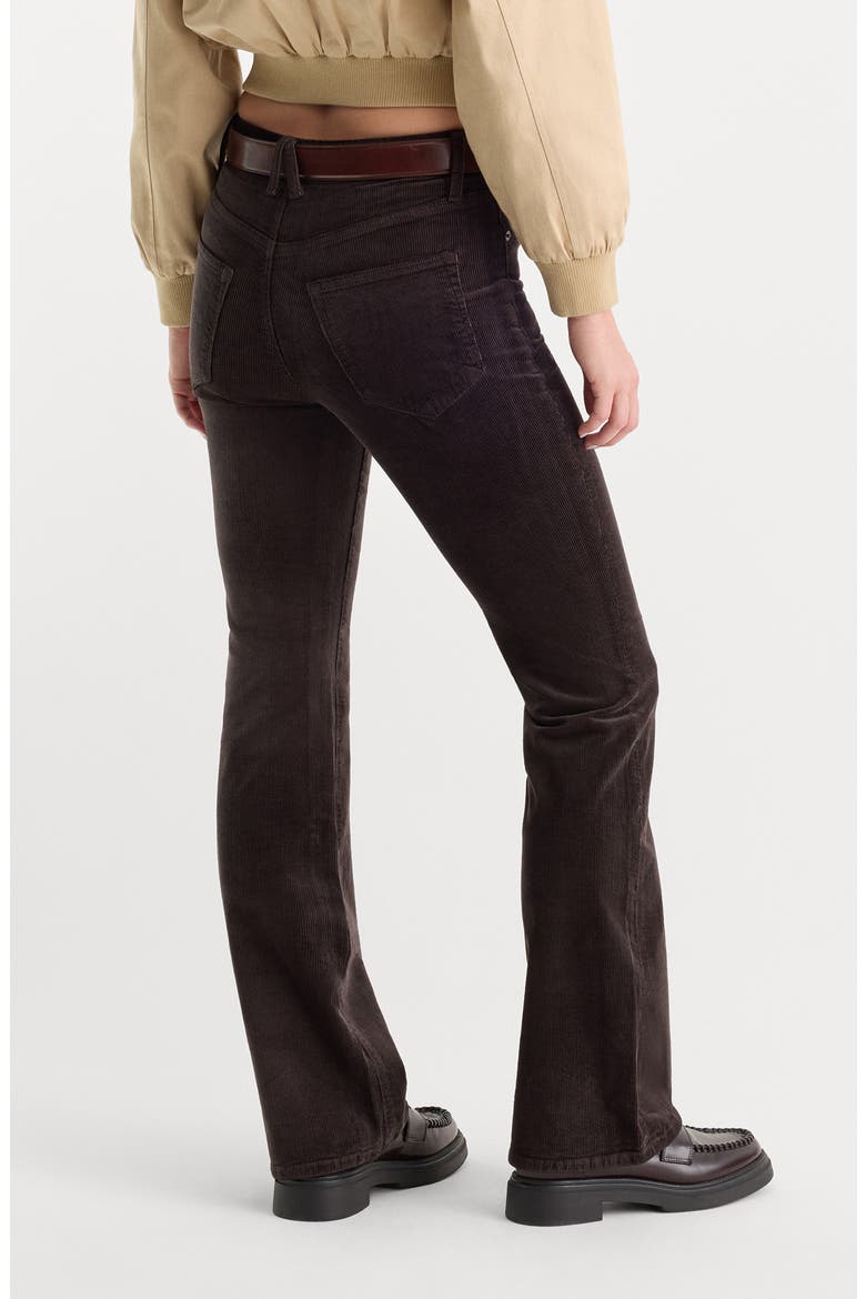 Good Classic High Waist Bootcut Corduroy Jeans, Alternate, color, ESPRESSO