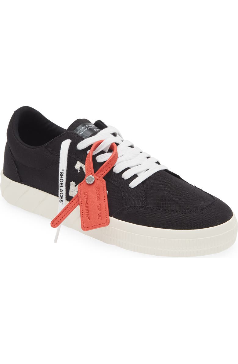 Off-White Low Top Vulcanized Sneaker, Main, color,