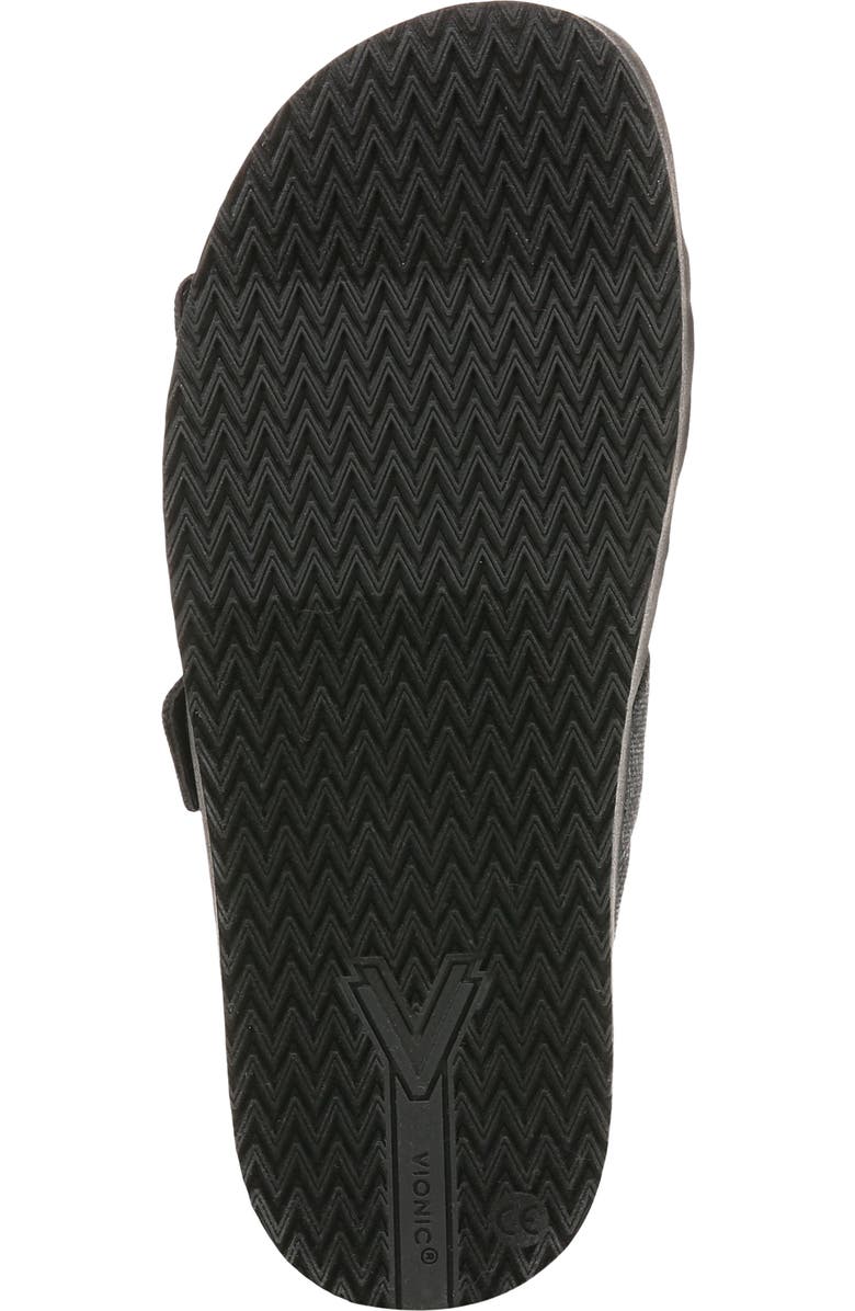 Vionic Riviera Slide Sandal, Alternate, color, Black