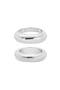 Modern Dome Set of Two Rings