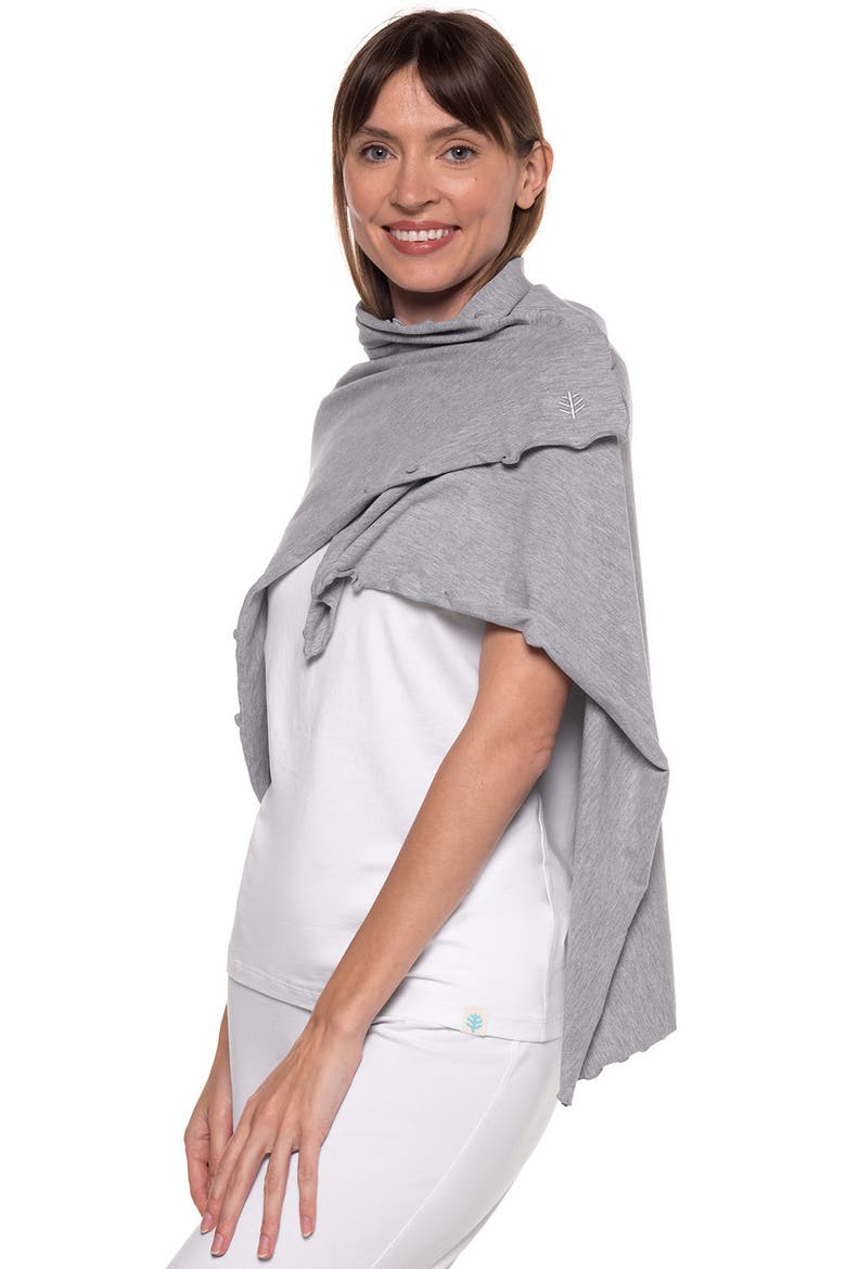 Savannah Sun Blanket, UPF 50+ Sun Protection, Alternate, color, Grey Heather