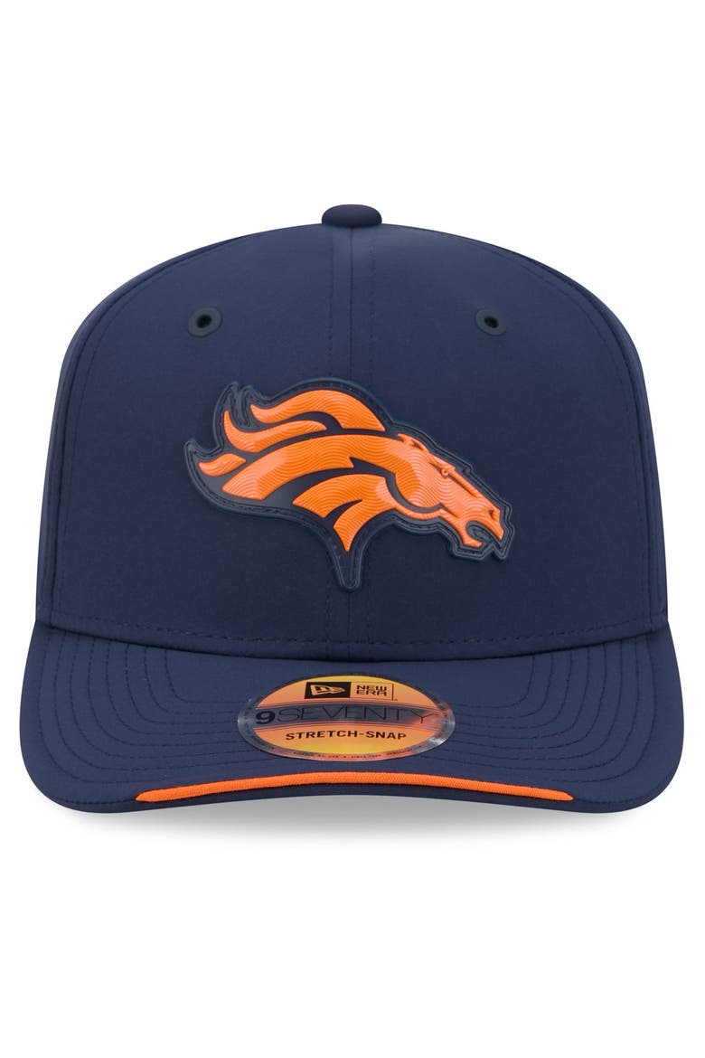 Men's New Era Navy Denver Broncos 2026 Sideline 9SEVENTY Adjustable Hat, Alternate, color, Navy