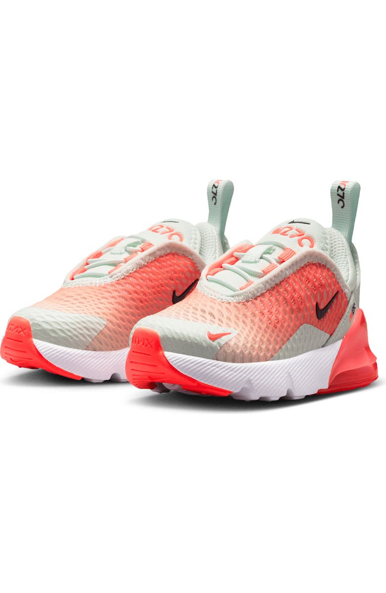Nike Kids' Air Max 270 Sneaker, Main, color, Barely Green/ Hot Lava/ Black