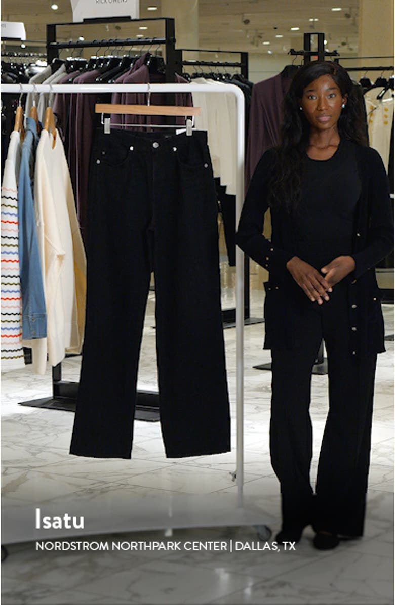 Kora High Waist Wide Leg Jeans, sales video thumbnail