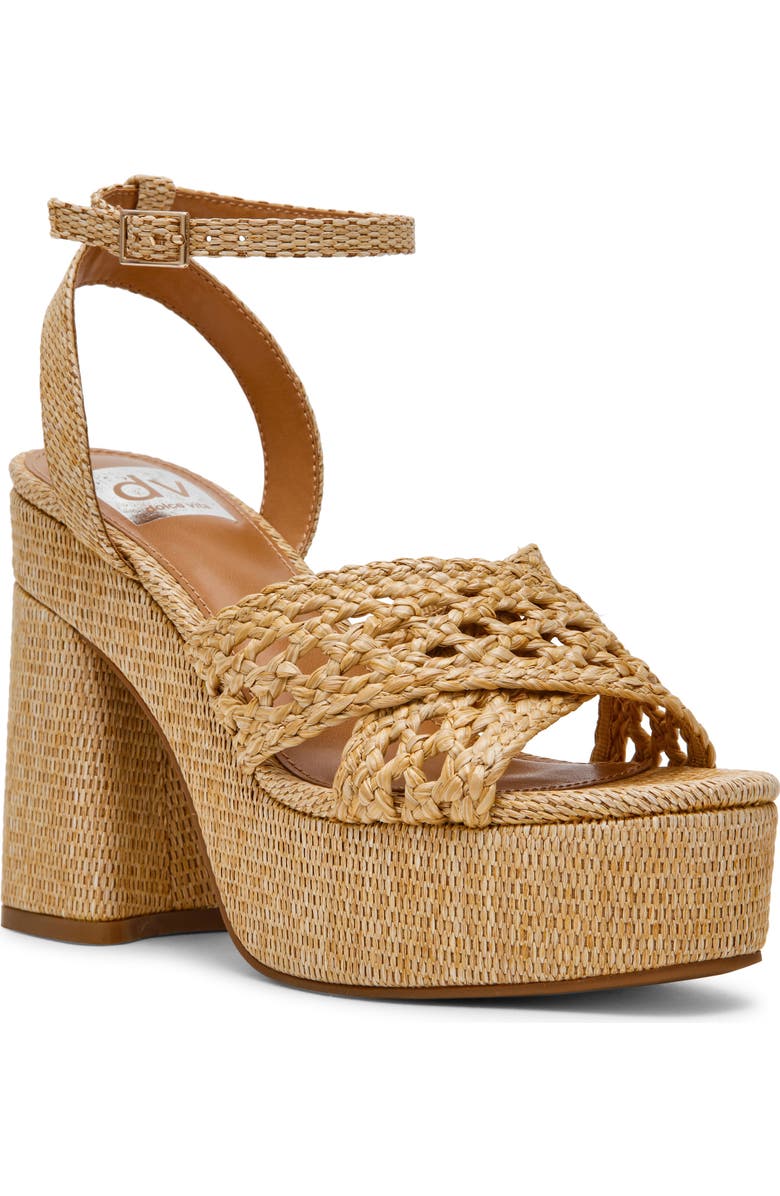DV by Dolce Vita Whisora Platform Sandal, Main, color, Natural