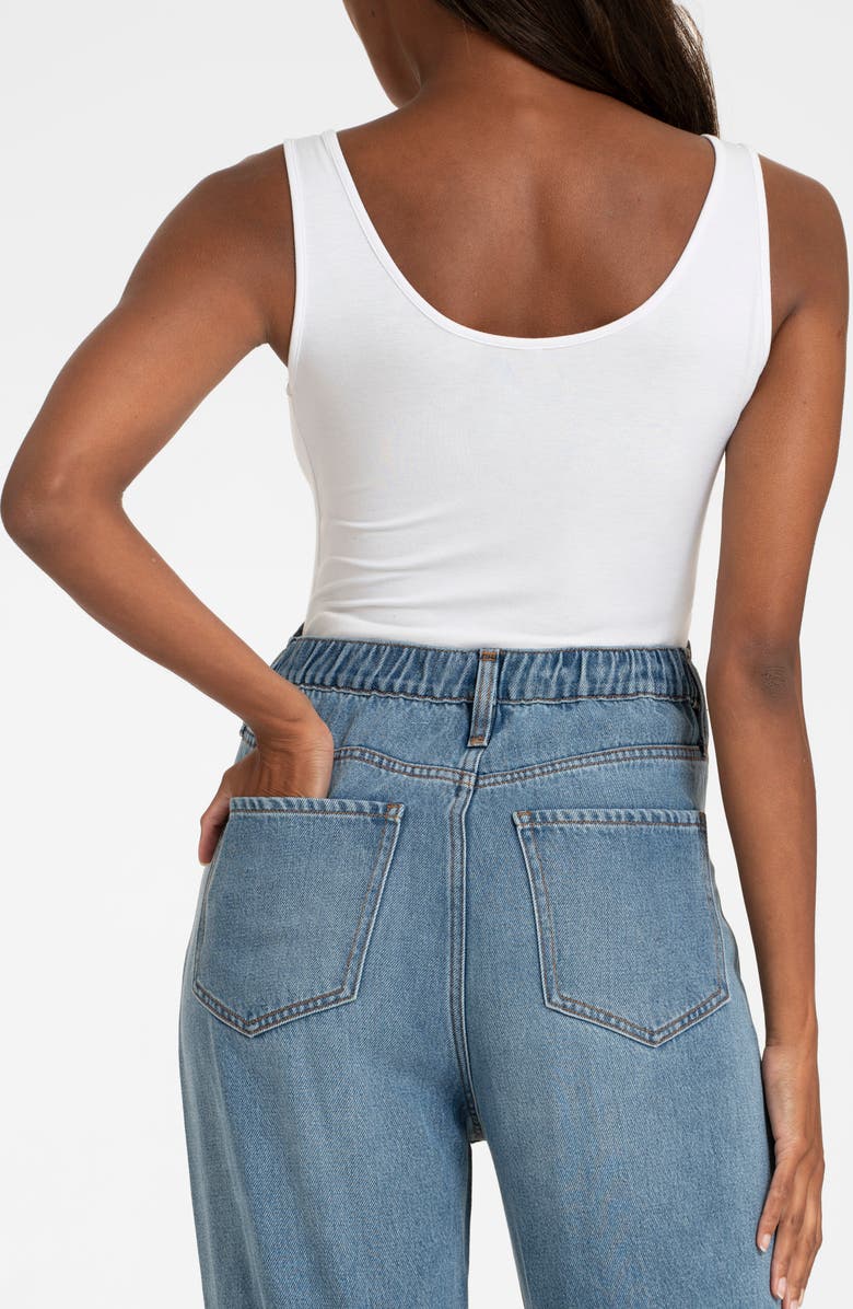 Seraphine Over the Bump Wide Leg Maternity Jeans, Alternate, color, 