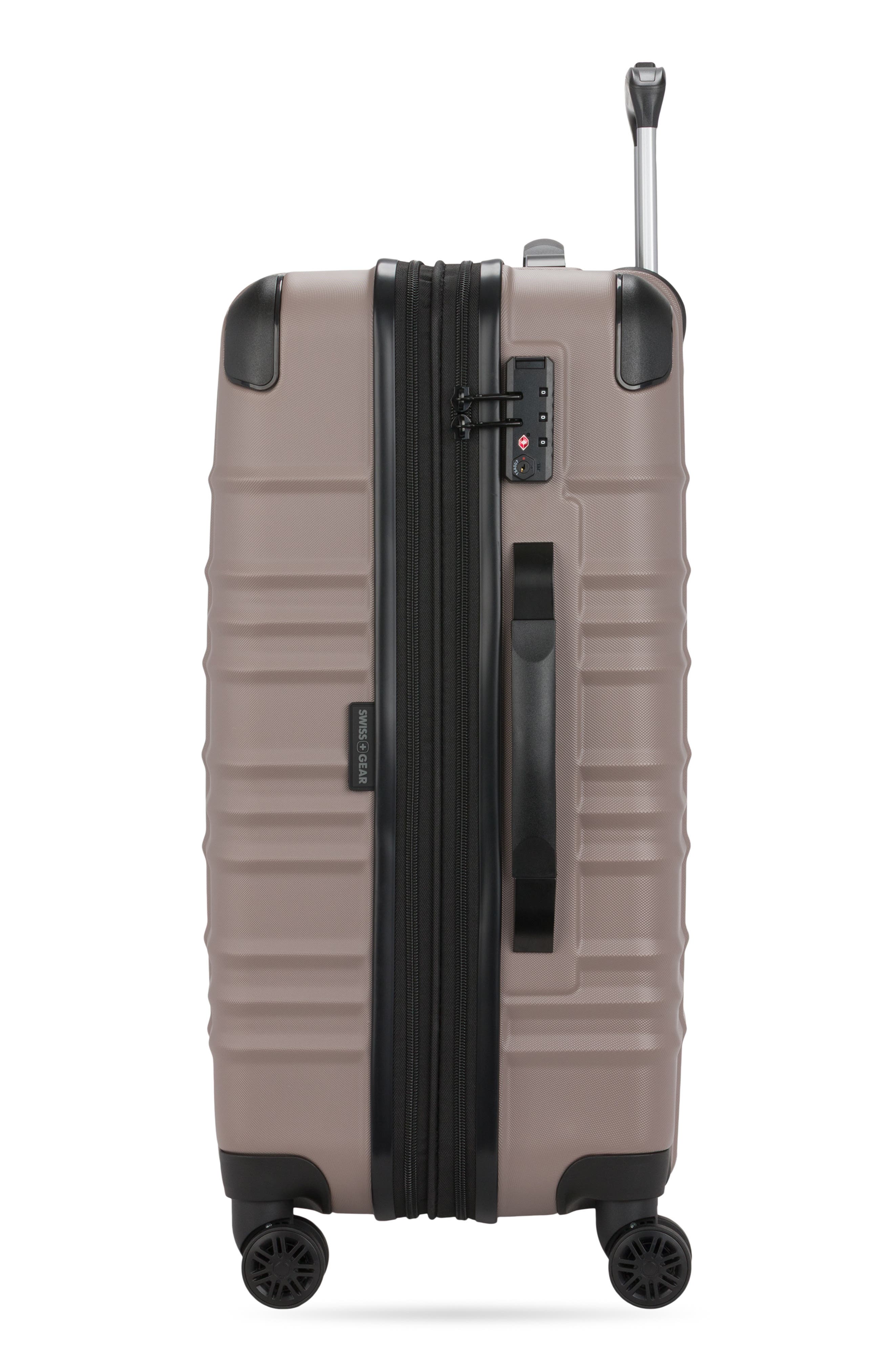 SWISSGEAR 24-Inch Hardside Spinner Luggage, Alternate, color, Cinder