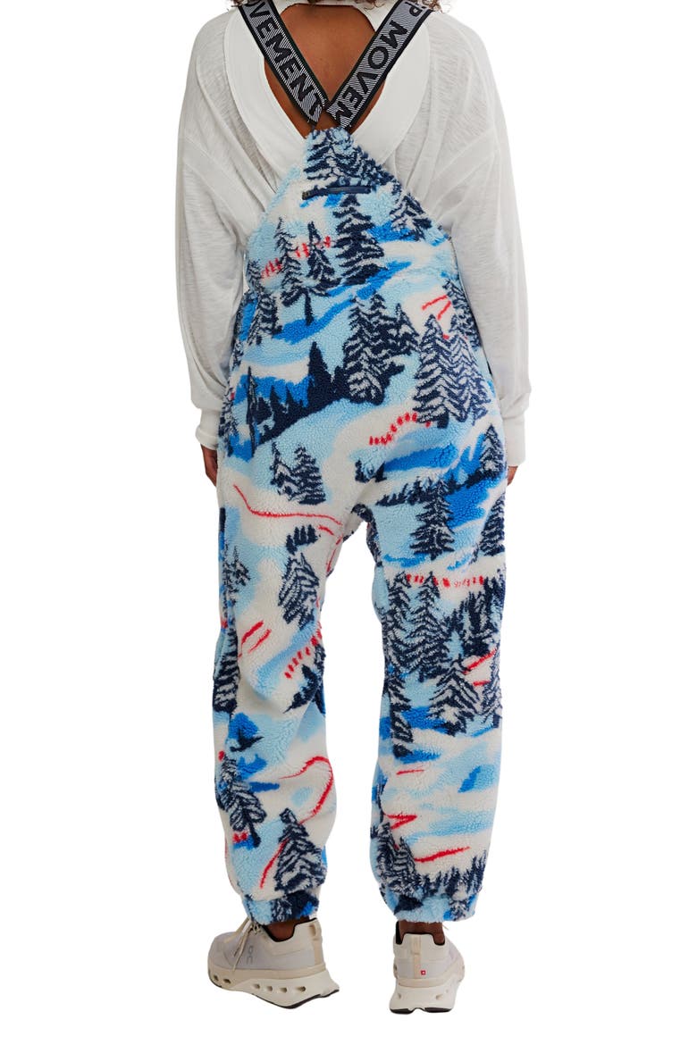 FP Movement Hit the Slopes Fleece Overalls, Alternate, color, APLINE COMBO