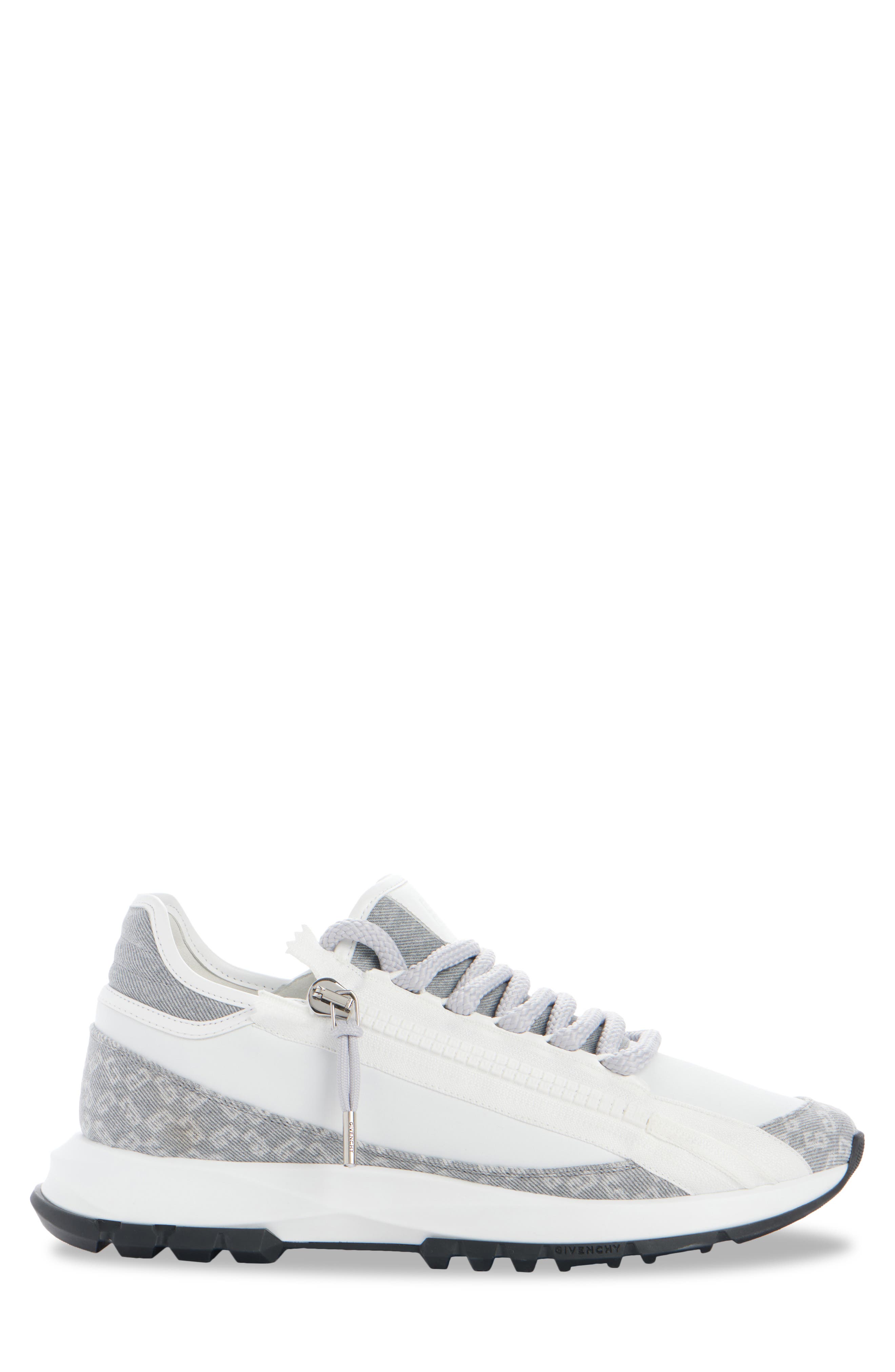 Spectre Zip Sneaker, Alternate, color, GREY/ WHITE