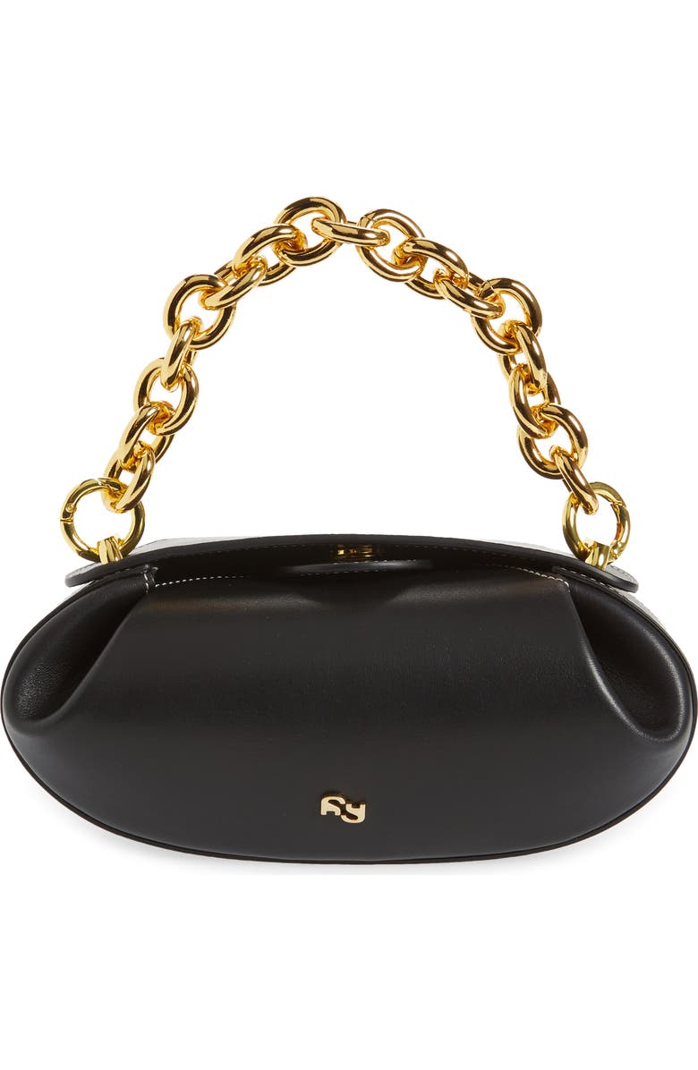 Yuzefi Dinner Roll Leather Handbag, Main, color,