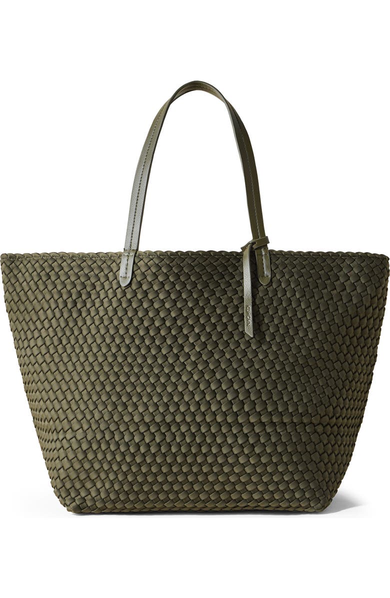 NAGHEDI Jetsetter Large Tote, Main, color, Olive
