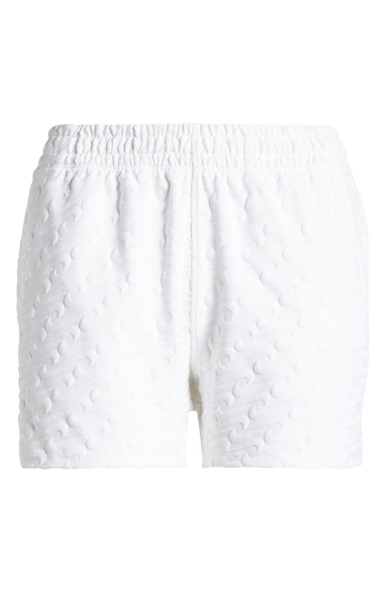 Nike Terry Cover-Up Shorts, Alternate, color, White