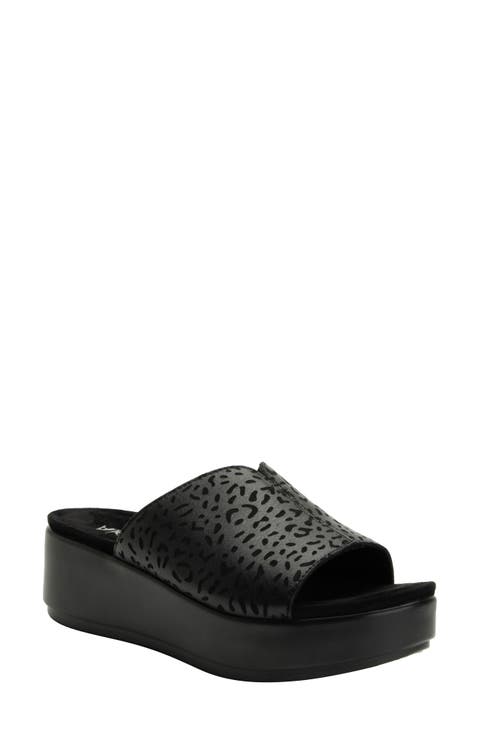 Triniti Platform Wedge Slide Sandal (Women)