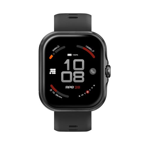 Cubitt Viva 2 Smartwatch With 1.85 Inches Amoled Display In Black