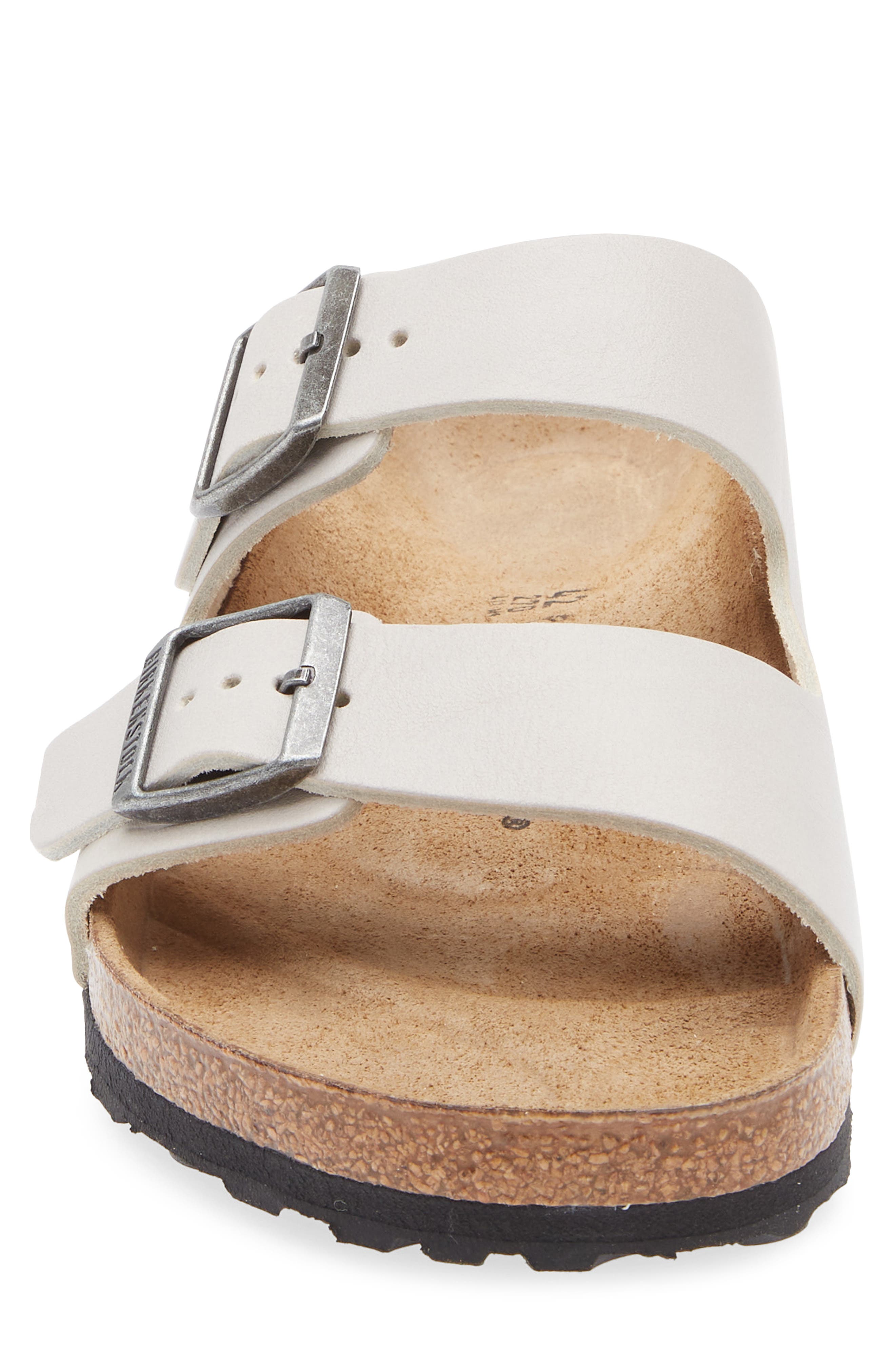 Birkenstock Arizona Vintage Bold Grip Sandal, Alternate, color, Mineral Gray