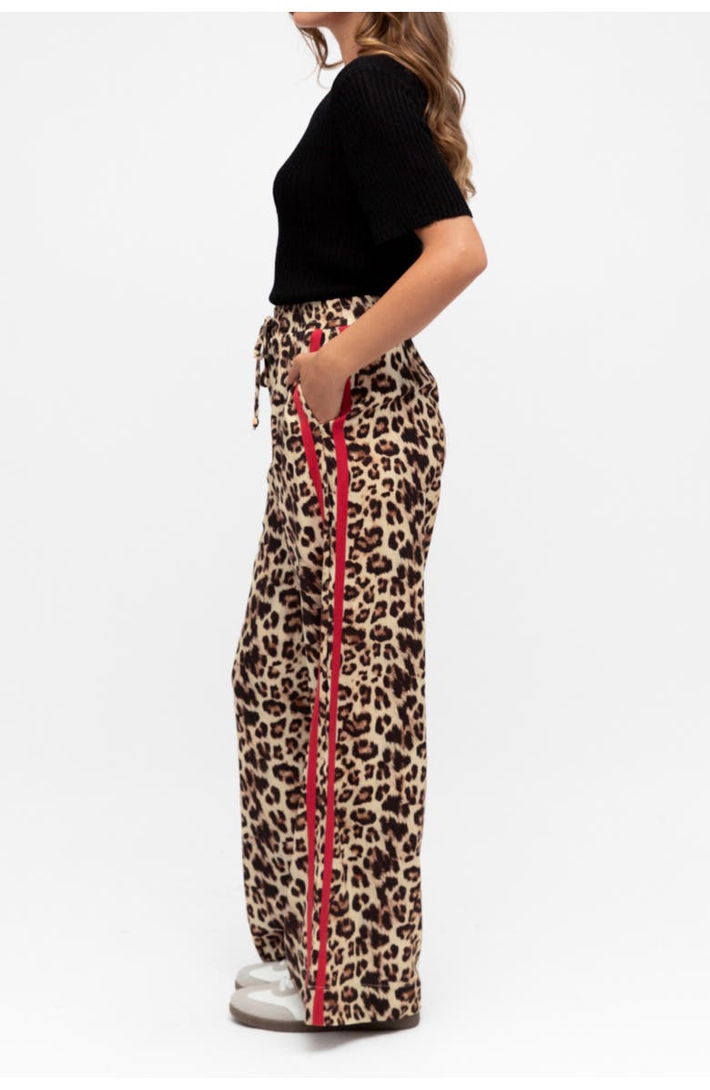 Label of Love Leopard Sporty Pant, Alternate, color, 