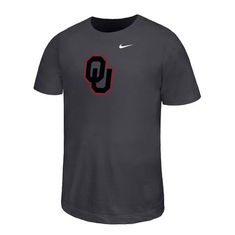 Youth Nike Charcoal Oklahoma Sooners Legend Color Pop Performance T-Shirt