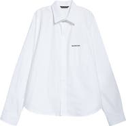 Balenciaga Regular Cotton Button-Up Shirt