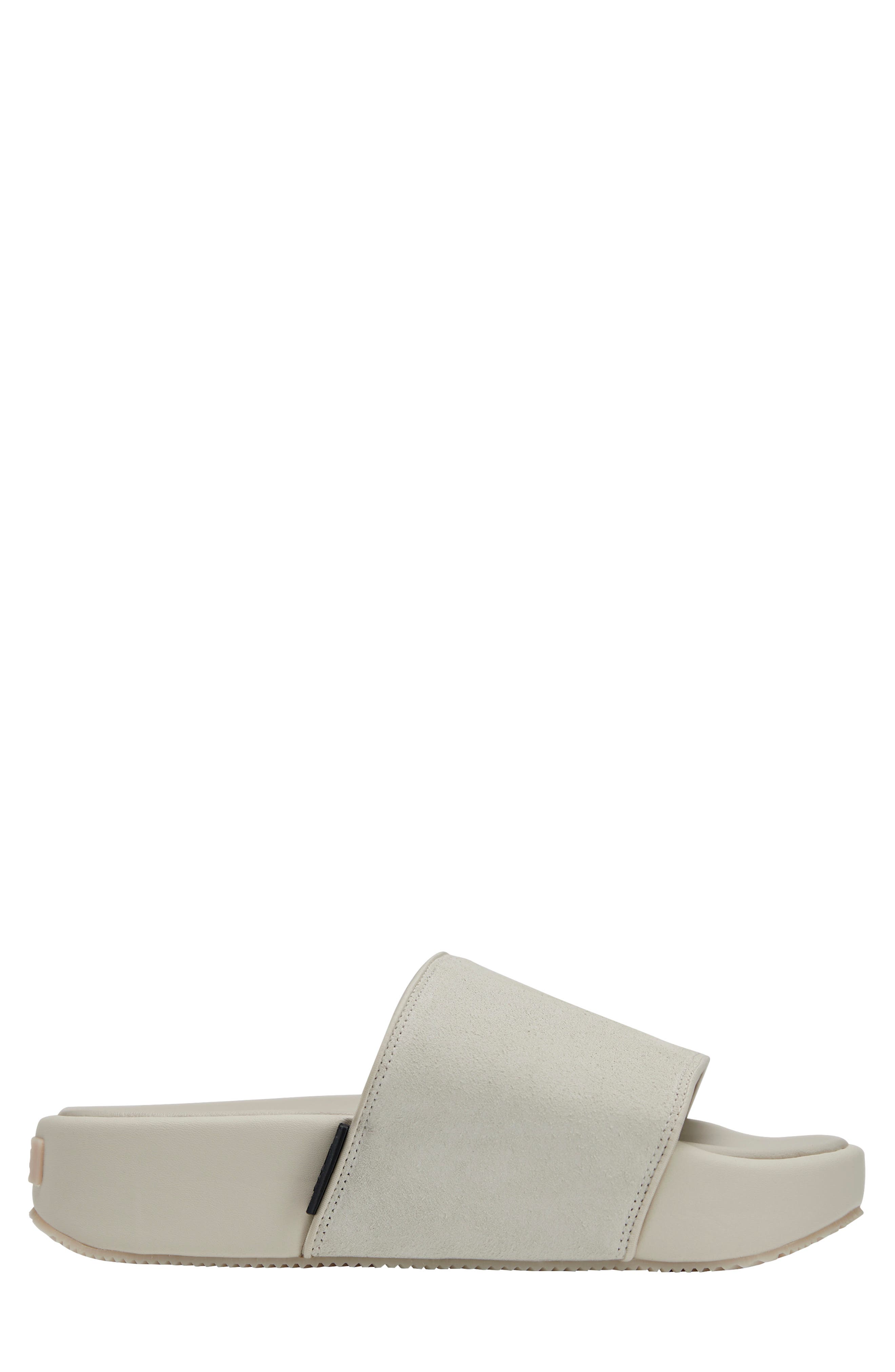 Y-3 Leather Slide Sandal, Alternate, color, 