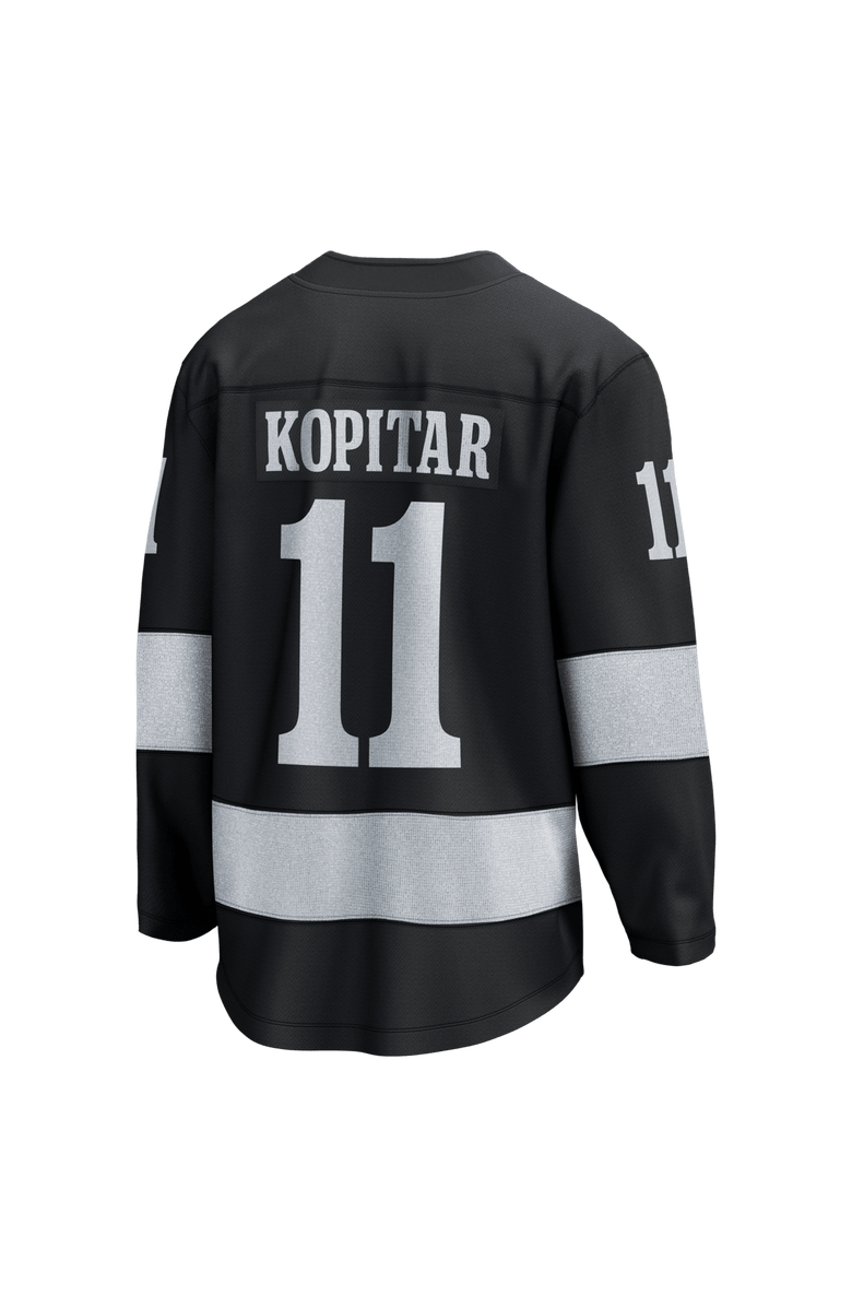 FANATICS Men's Fanatics Anze Kopitar Black Los Angeles Kings Alternate Breakaway Jersey, Alternate, color, Black
