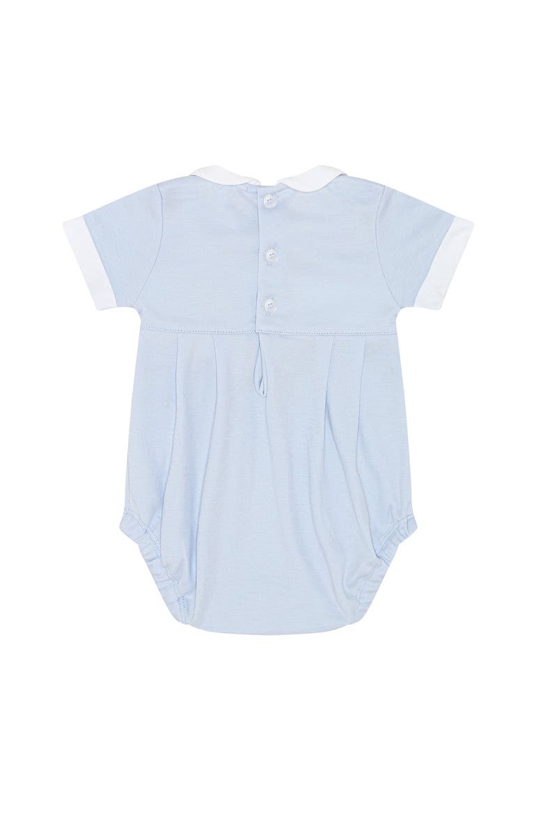 Nellapima Signature Smocked Boys Bubble - Baby, Alternate, color, White