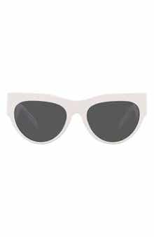 Versace 56mm Cat Eye Sunglasses
