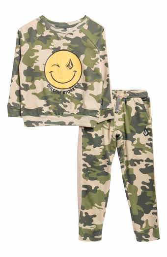 Volcom French Terry Graphic Pullover & Joggers Set