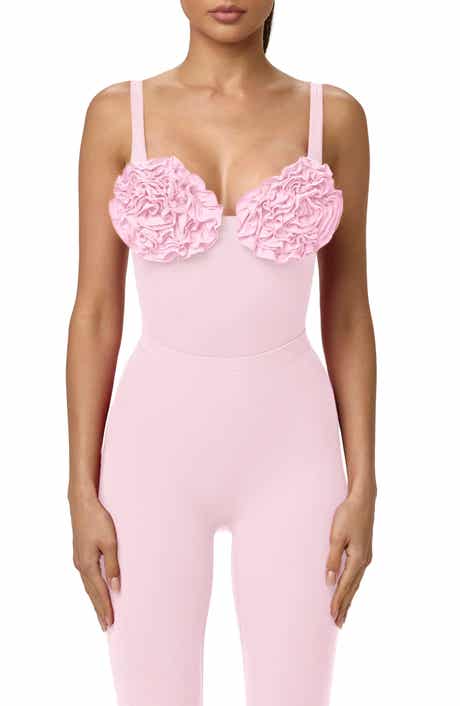 Naked Wardrobe Rosette Bust Bodysuit