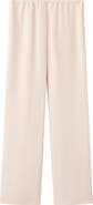 MANGO Satin Straight Leg Pants