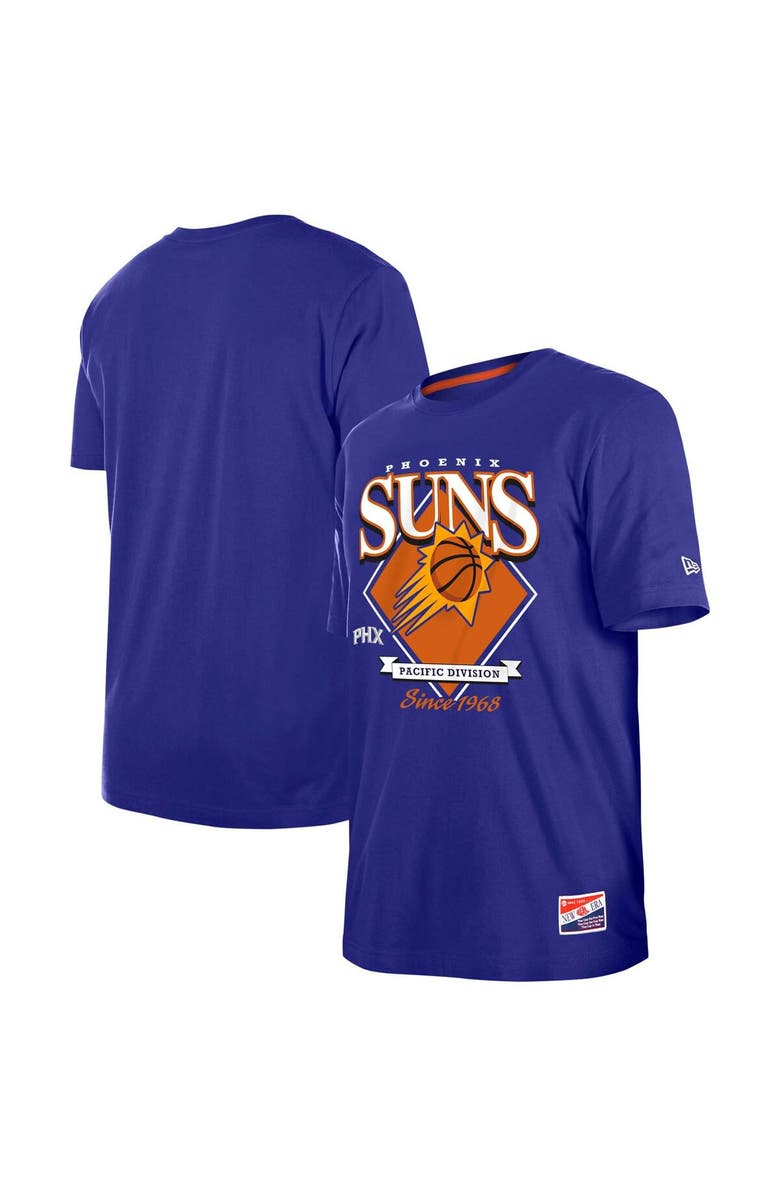 New Era Men's New Era Purple Phoenix Suns Throwback T-Shirt, Alternate, color, Purple