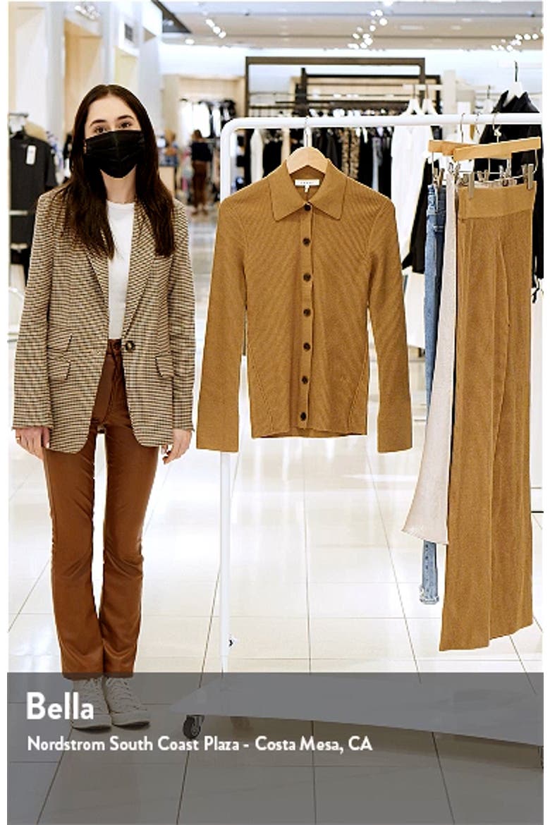 Slim Rib Cardigan video