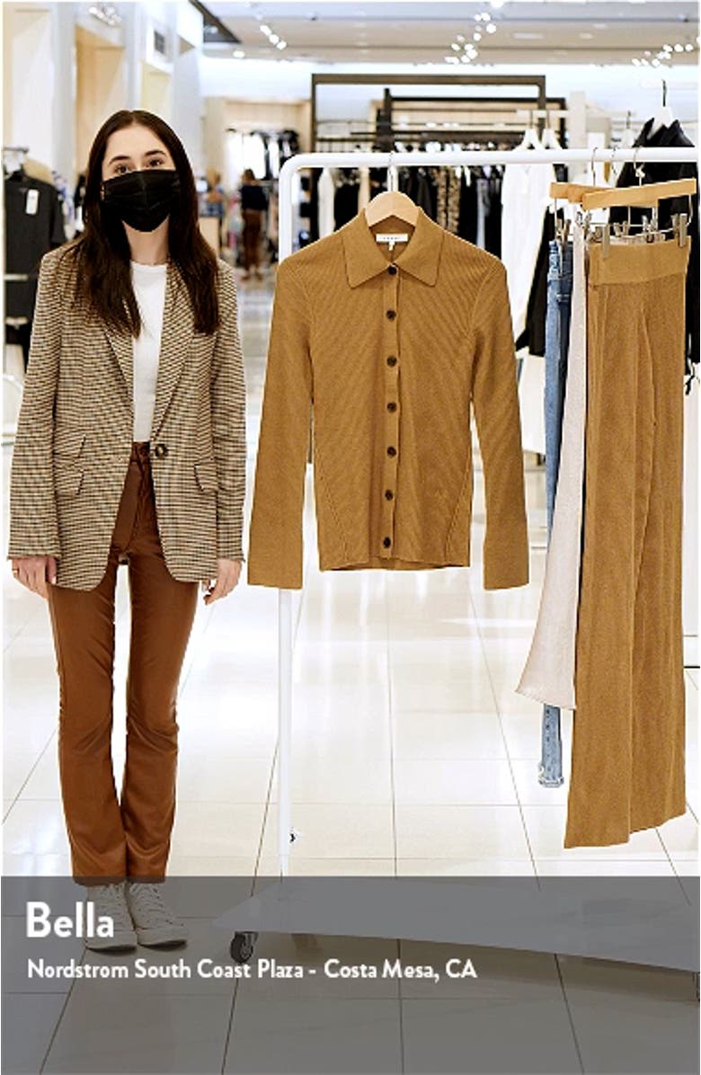 Slim Rib Cardigan, sales video thumbnail