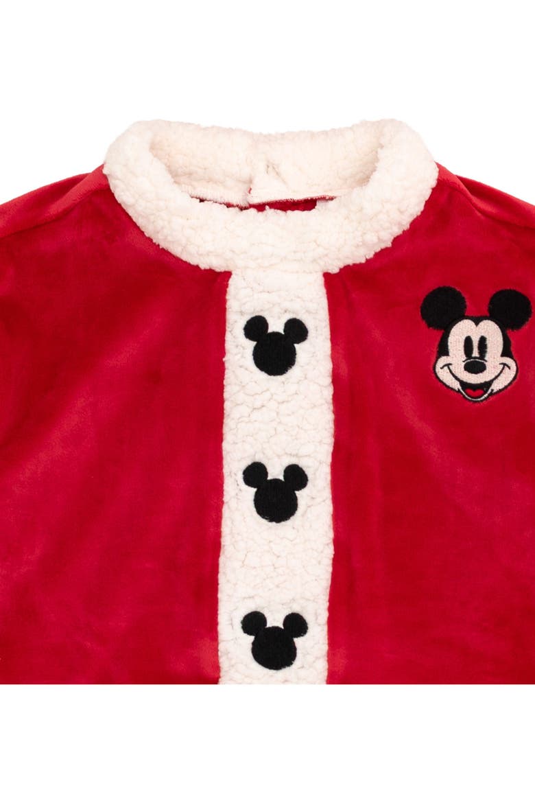Mickey Mouse Velour Sweatshirt and Pants Set, Alternate, color, Mickey Mouse Red