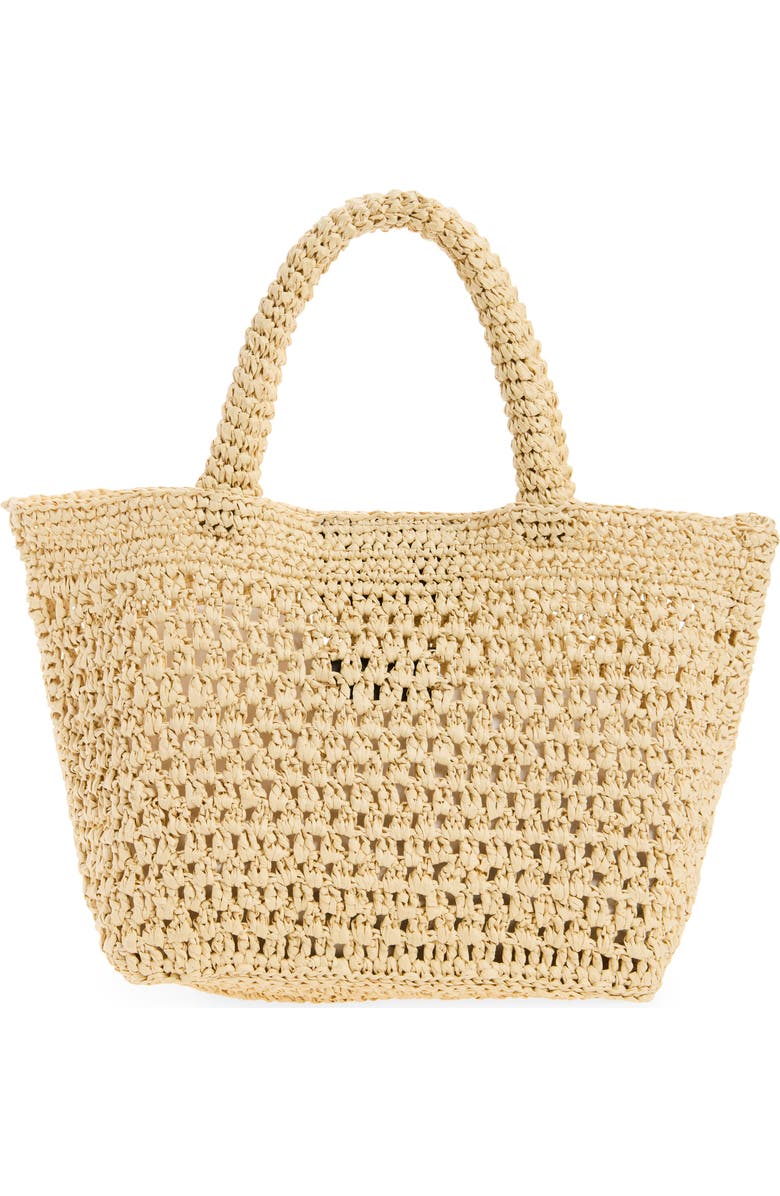 Madewell The Woven Mini Tote, Alternate, color, Natural