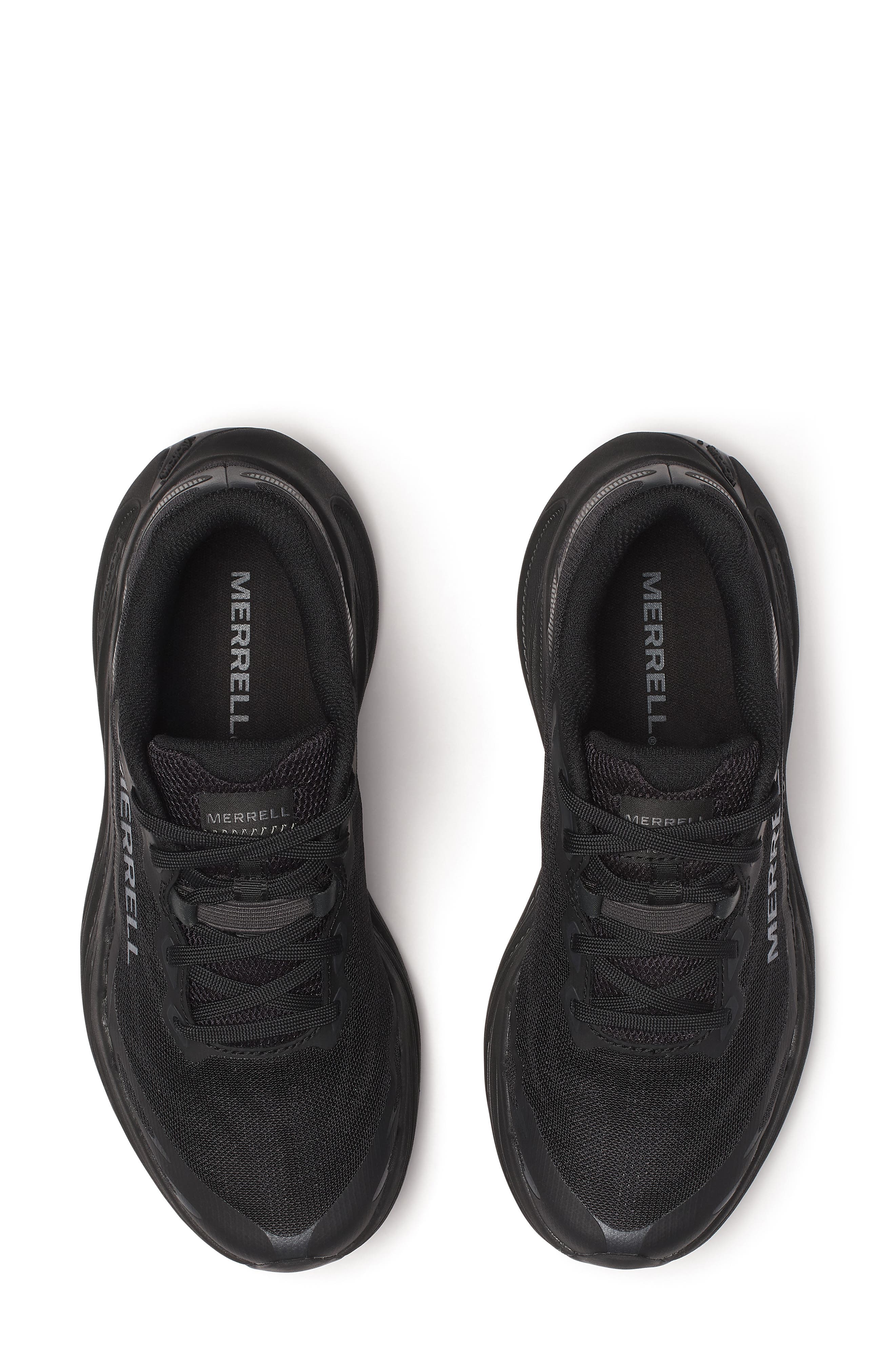 Merrell ProMorph Trail Running Shoe, Alternate, color, Black