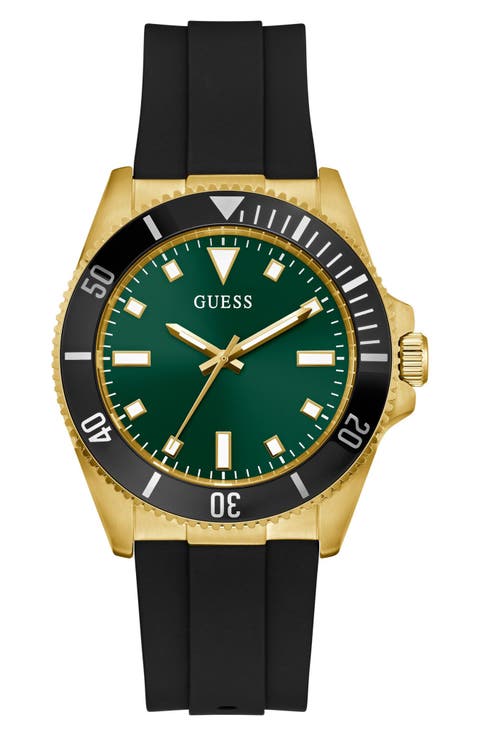 Cliff Silicone Strap Watch, 41mm