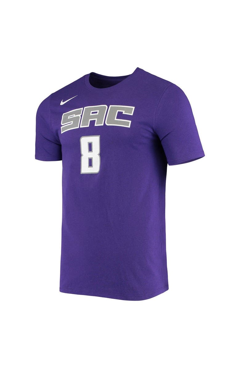 Nike Men's Nike Bogdan Bogdanovic Purple Sacramento Kings Name & Number Performance T-Shirt, Alternate, color,