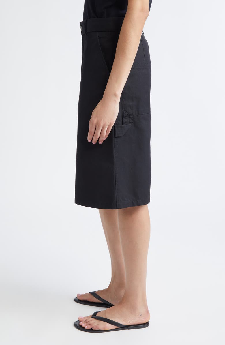 PARTOW Doyer Cotton Shorts, Alternate, color, Black