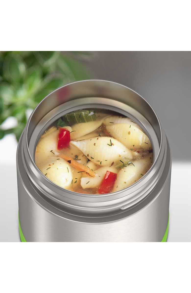 THERMOS 10-Ounce Insulated Food Jar, Alternate, color, Bright Green