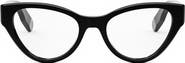 DIOR Lady 95.22 O B1I 52mm Cat Eye Optical Glasses
