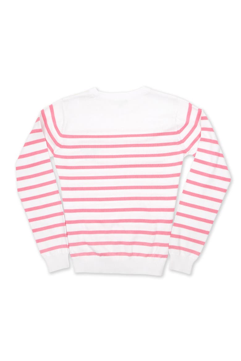 Club Sport Sweater, Alternate, color, Pink Rally Stripes