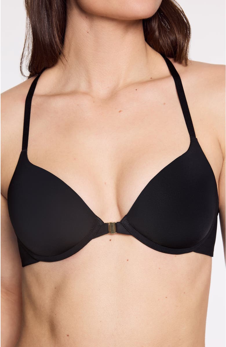 Pepper Racerback Lift Up Bra, Alternate, color, Black