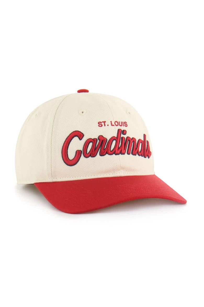 Men's '47 Natural St. Louis Cardinals Crosstown Franchise Fitted Hat, Alternate, color, Natural
